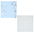 White & Blue Muslin Swaddles ( 2-Pack ), 1, hi-res